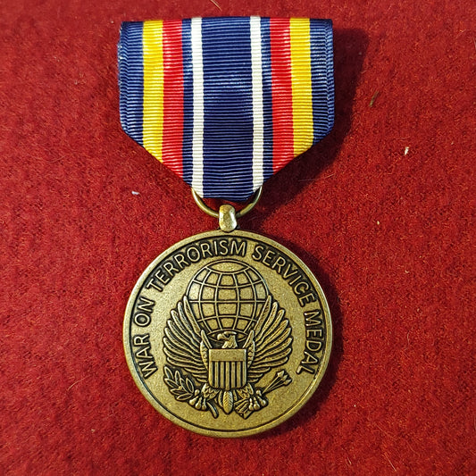 VINTAGE US Army WAR ON TERRORISM SERVICE MEDAL(06o152)