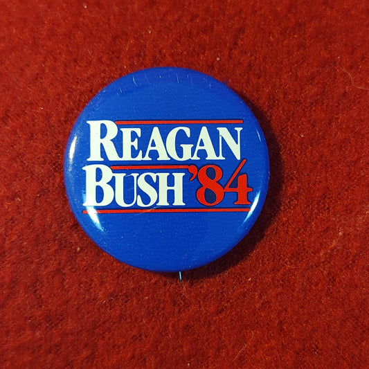 VINTAGE BUSH REAGAN ELECTION PIN (06o165)