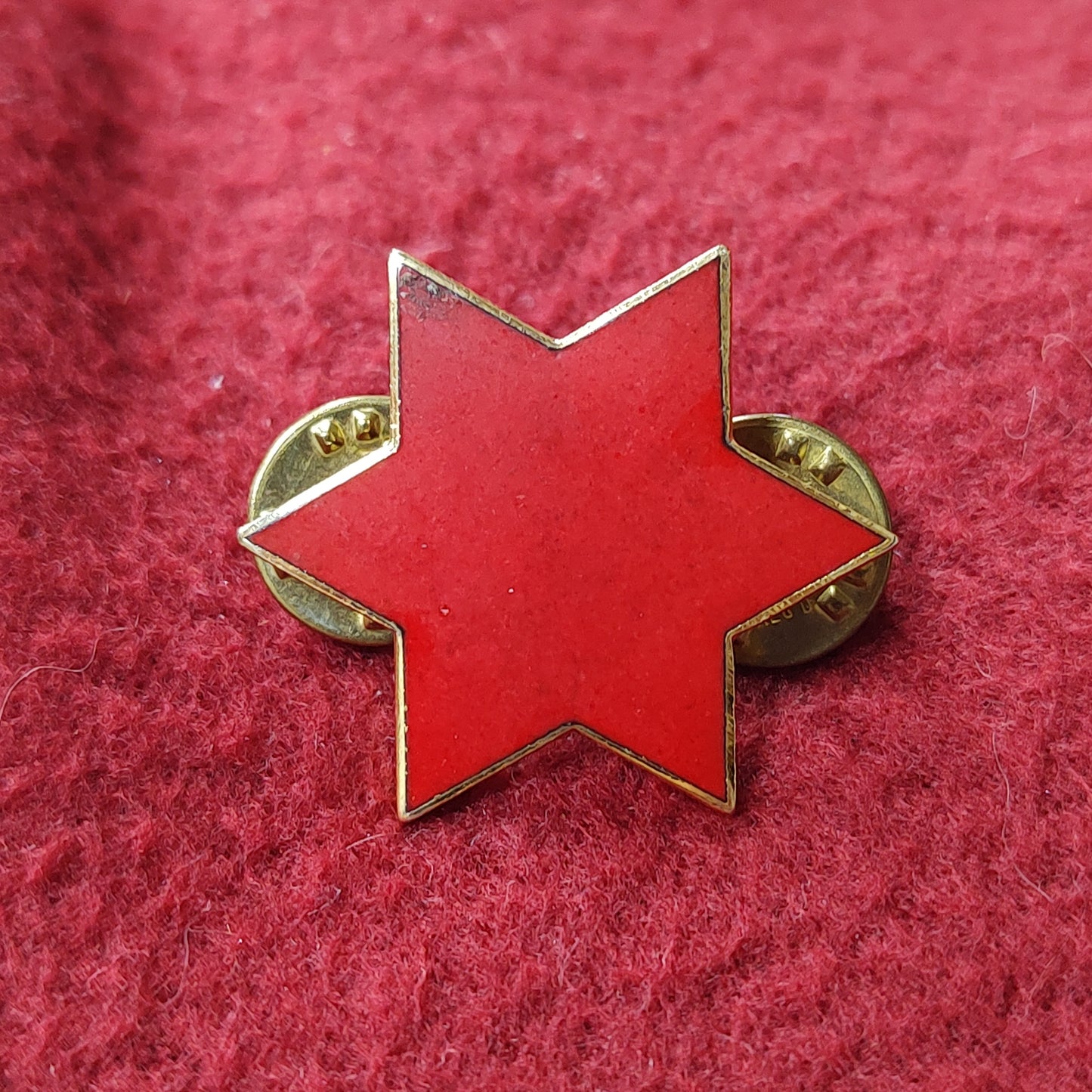 VINTAGE US Army 6th INFANTRY
Unit Crest Pin (11o82)