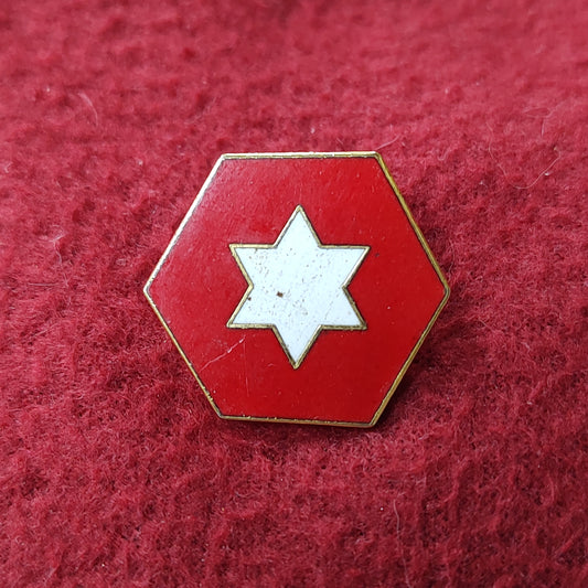 VINTAGE US Army WWII 6th INFANTRY
Unit Crest Pin (11o83)
