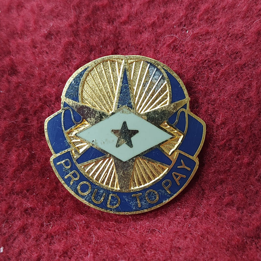 VINTAGE US Army 3rd FINANCE CORPS
Unit Crest Pin (11o87)
