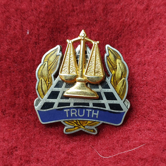VINTAGE US Army OPERATIONAL TEST & EVALUATION COMMAND (OPTEC) Unit Crest Pin (02CR24)