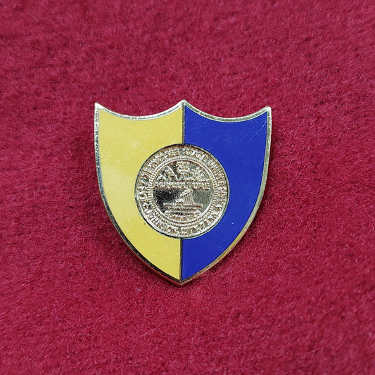 VINTAGE US Army ROTC DRILL INSTRUCTOR Unit Crest Pin (02CR87)
