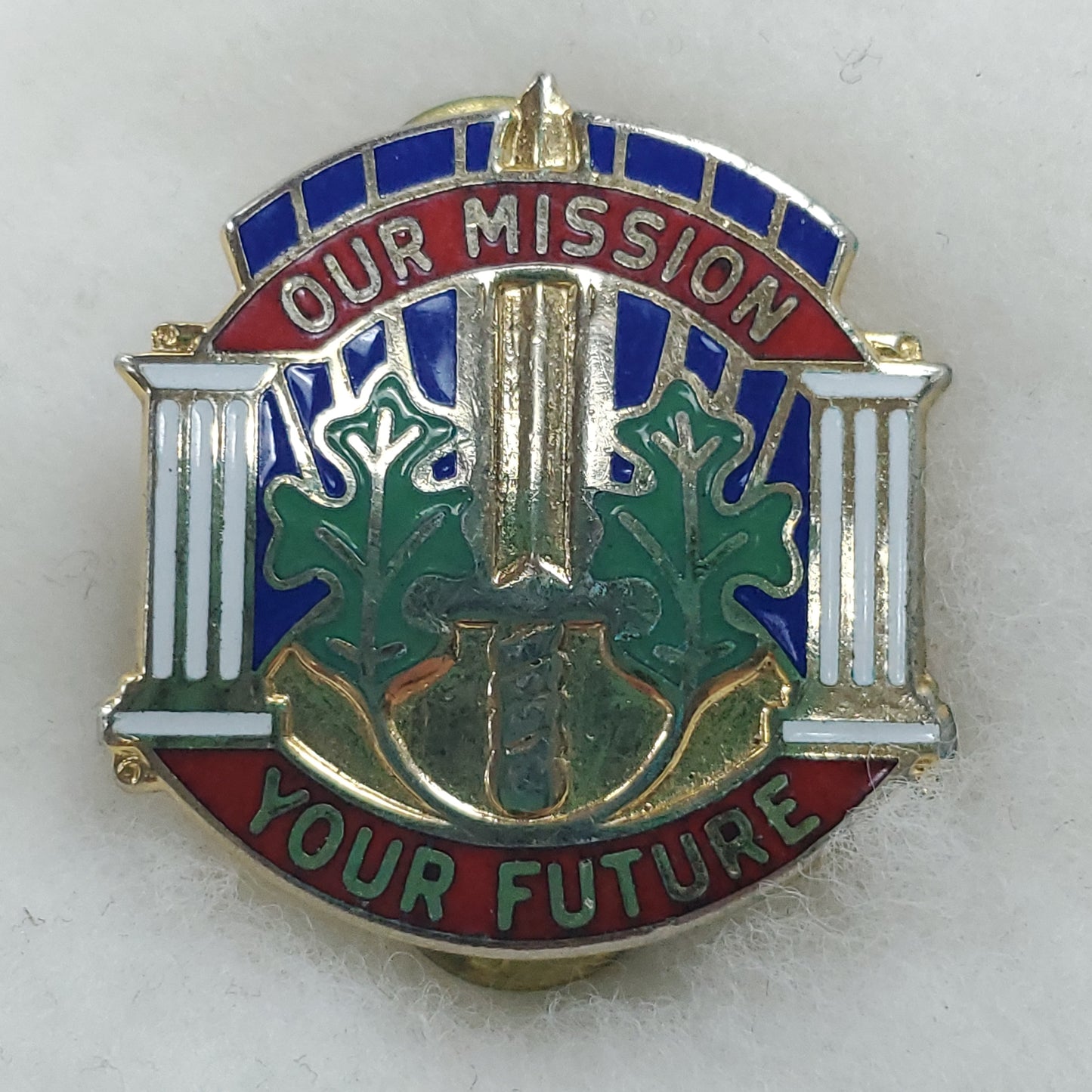 Disciplinary Barracks Unit Crest Pin (Z10MP)