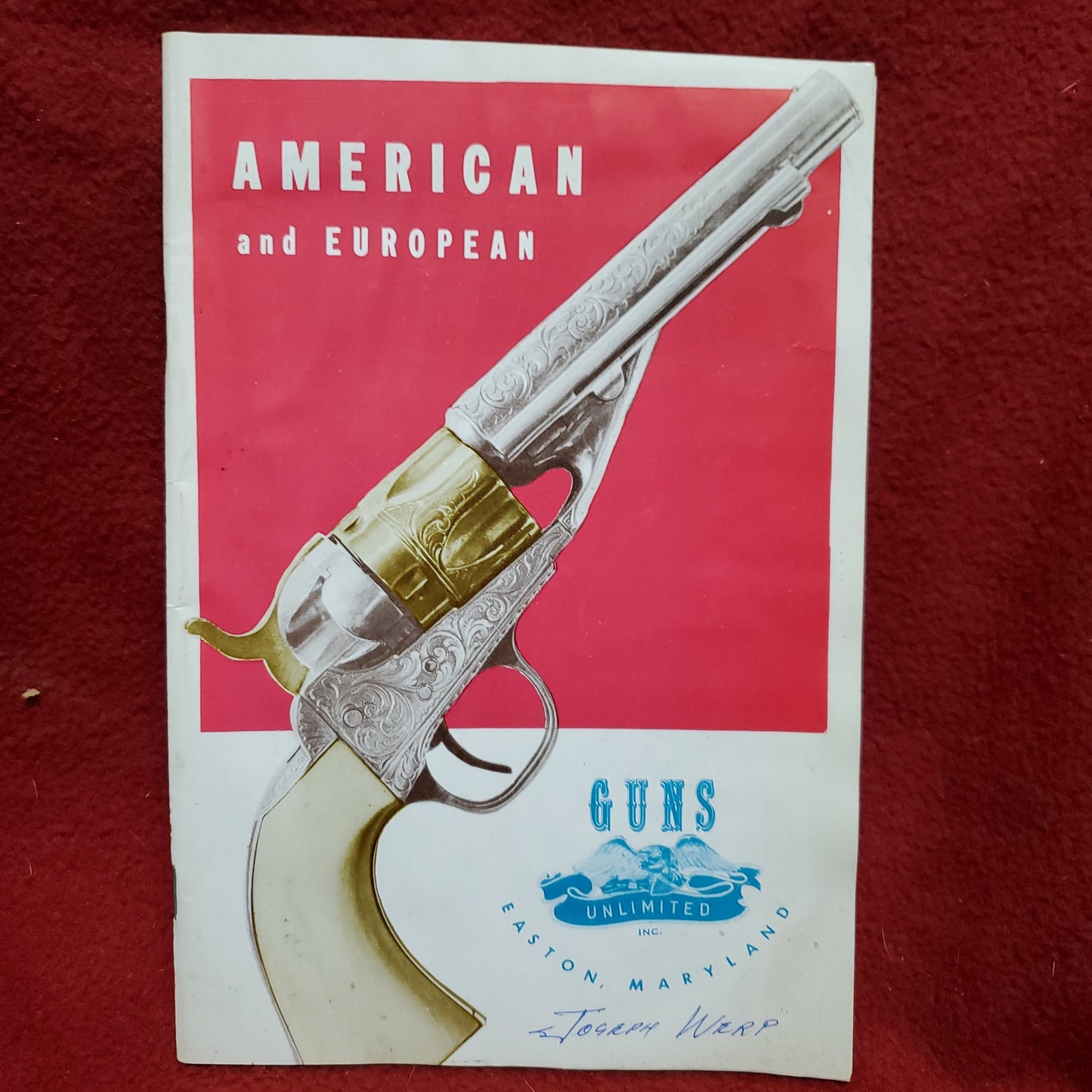 Vintage AMERICAN AND EUROPEAN Guns Unlimited Inc. (27o)