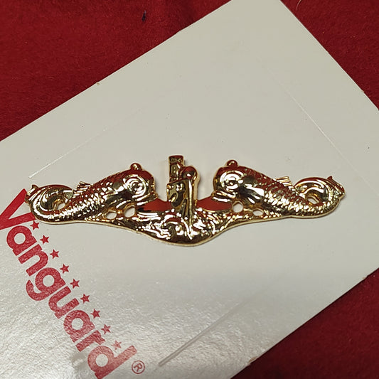Vintage US Navy SUBMARINE WARFARE OFFICER Pin (14CR4)