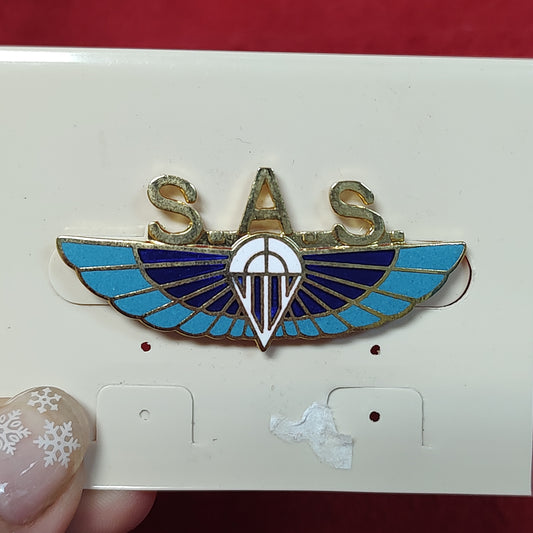 VINTAGE BRITISH SPECIAL AIR SERVICE (SAS) Badge Pin (14CR49)