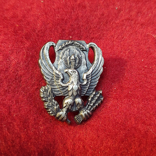 VINTAGE US Air Force ROTC EAGLE LAPEL Pin (15CR14)