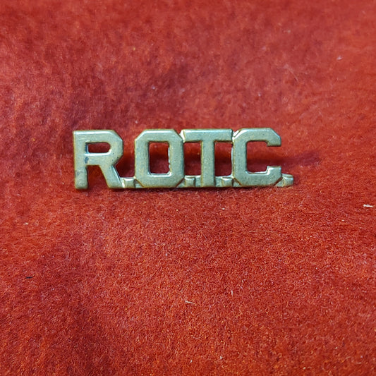 VINTAGE US Army ROTC COLLAR DEVICE Badge Pin(15CR23)