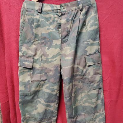 Soviet Union Military M21 SUMMER TROUSERS SPLAV CO. GRETTA FOREST CAMO USSR Russian Uniform (1g-bdu2-FA13-14)