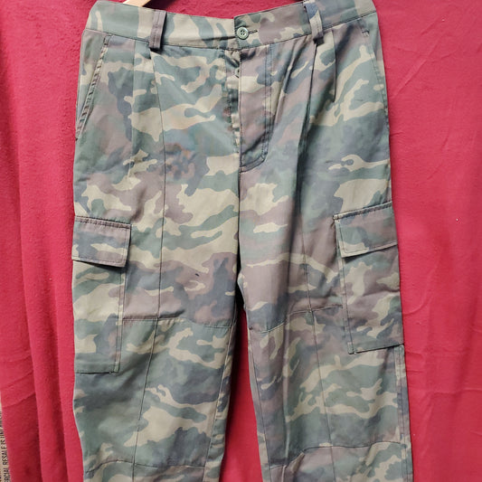 Soviet Union Military M21 SUMMER TROUSERS SPLAV CO. GRETTA FOREST CAMO USSR Russian Uniform (1g-bdu2-FA13-14)