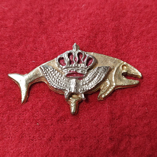 VINTAGE US Army JORDAN DIVER Badge Pin (16CR11)