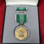 US Military Merit Medal Lapel Pin Ribbon Box Set Army (17CR1)
