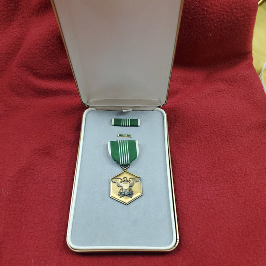 VINTAGE Engraved US Army Merit Medal with Box (WSB03-86)