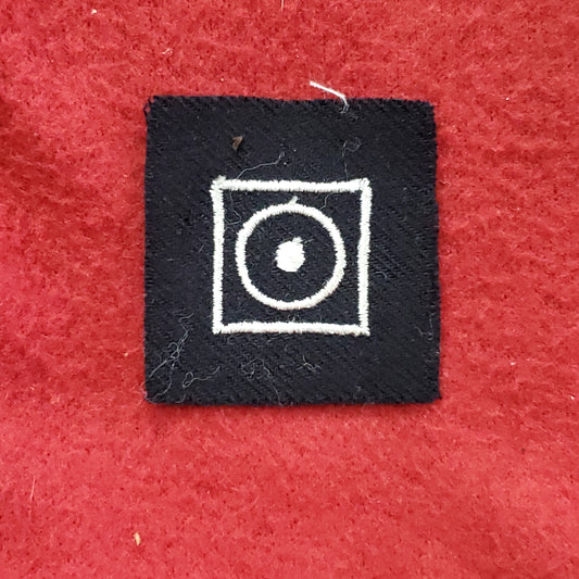VINTAGE US Navy Coast Guard Black Velt RIFLE SHARPSHOOTER White Sew On Patch (WSB09-1)