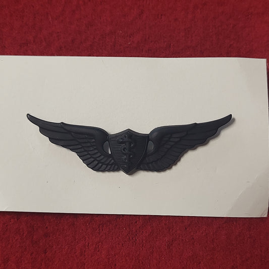 VINTAGE US Army FLIGHT SURGEON Medical Officer Subdued Badge Pin (18CR2)