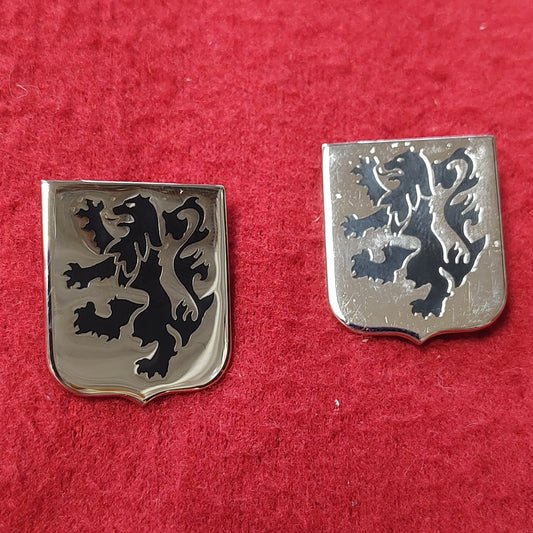 Pair VINTAGE US Army 28th INFANTRY Badge Pin (19CR61)