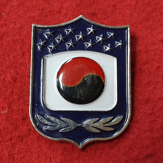 RARE Vintage ROK US CFC Insignia US Korea Army Military Order Badge Pin

 (19CR68)