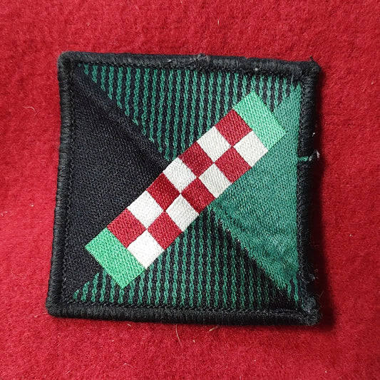 VINTAGE BRITISH 3rd BATTALION ARGYLL & SUTHERLAND HIGHLANDER TARTAN Patch Sew On (28CR6)