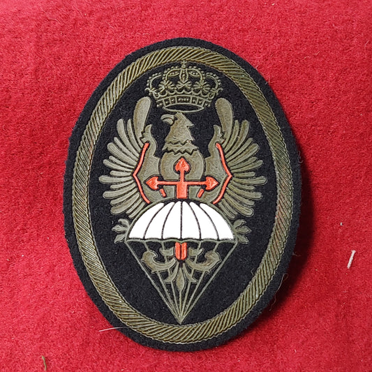 VINTAGE SPANISH AIRBORNE Badge Patch Sew On (28CR17)