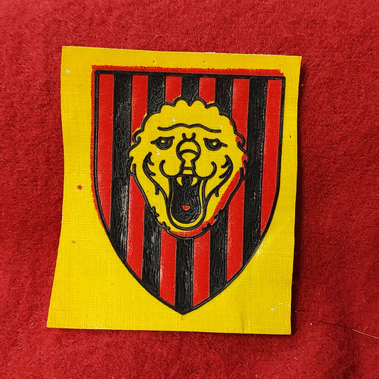 VINTAGE INDEPENDENT BELGIAN BRIGADE Badge Patch Sew On (28CR25)
