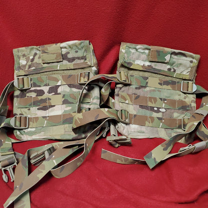 NOS Set of EAGLE INDUSTRIES Dual Use Side Plate Pouch Multicam OCP (36cr- ca4-MAY106)