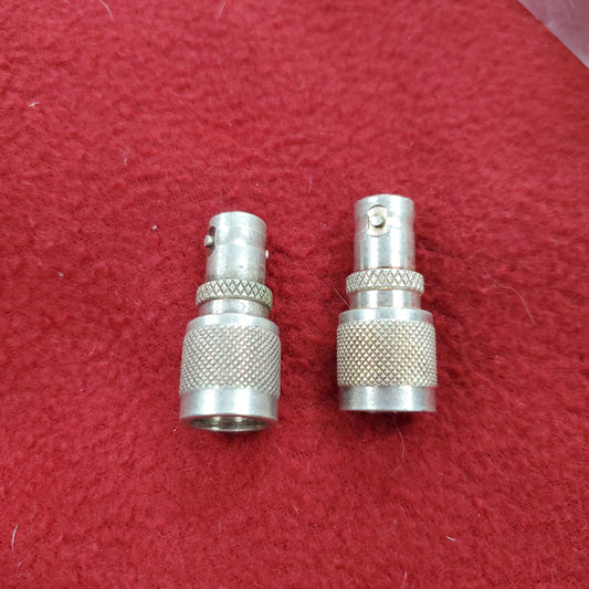 '- Lot of 2 - Coaxial RF Connector MBITR PRC-152 Radio (fc03-39)