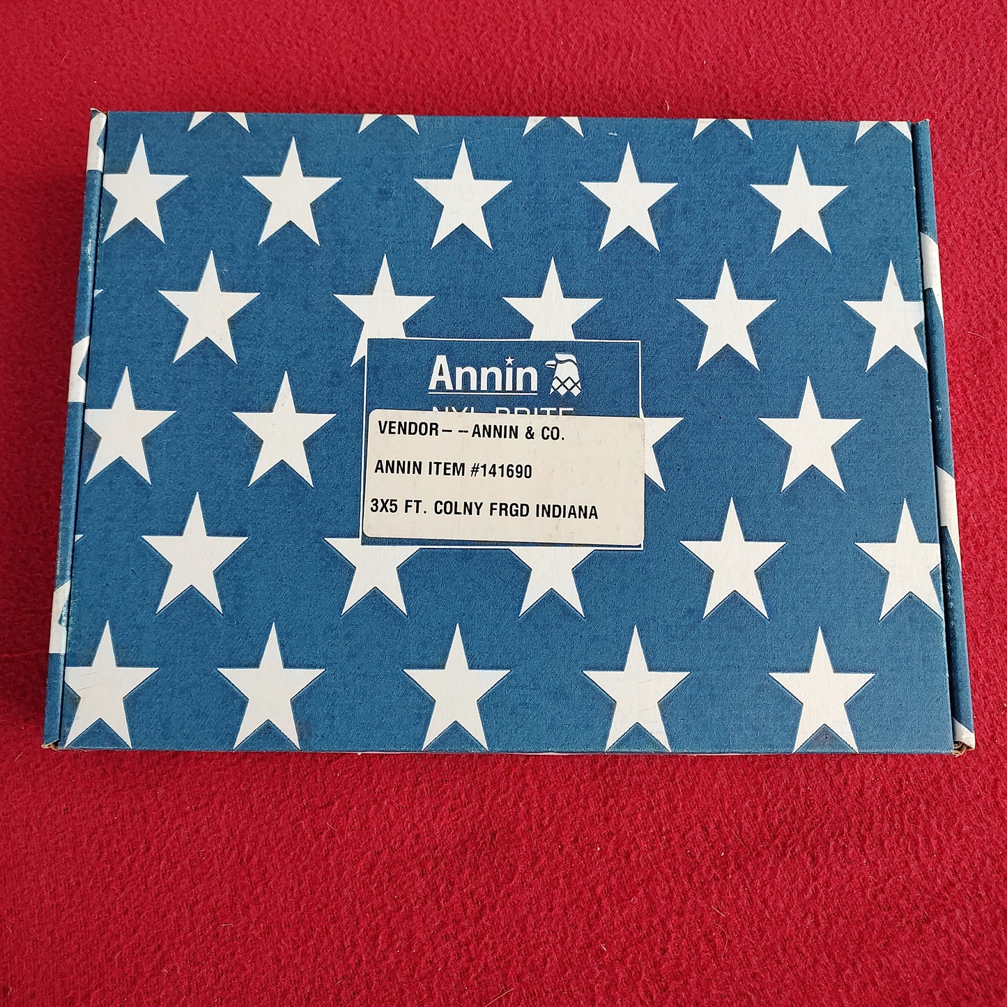 NEW Annin 3'×5' Nylon State Flag INDIANA (BB10-SF)