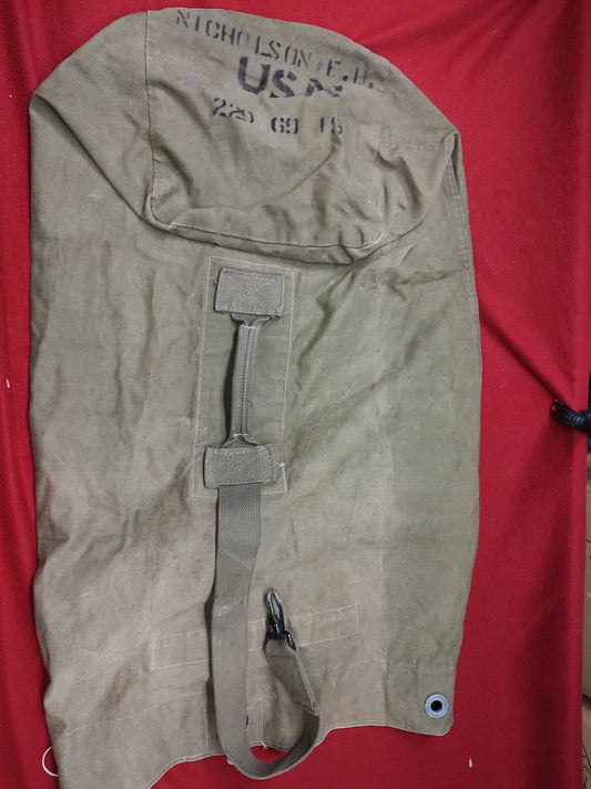 USED US Navy Canvas Sea/Dufflebag Tweedies 1944 (BA03-5)