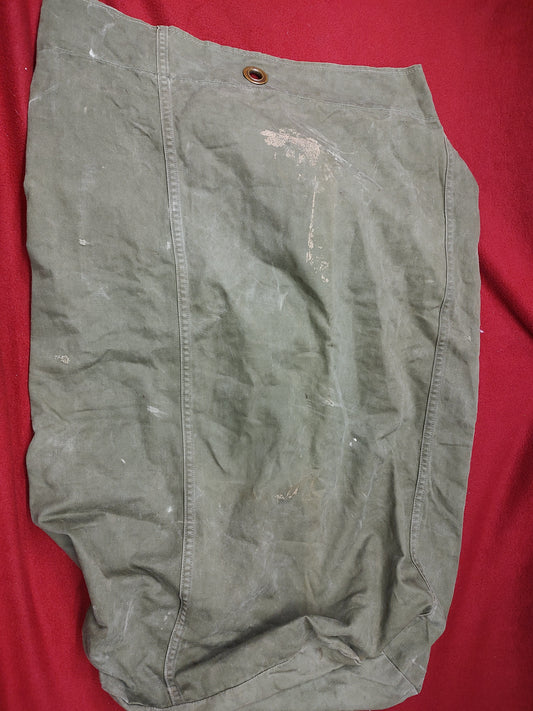 USED U.S O.D Green Sea/Duffle Bag Tweedies 1945 (BA03-8)