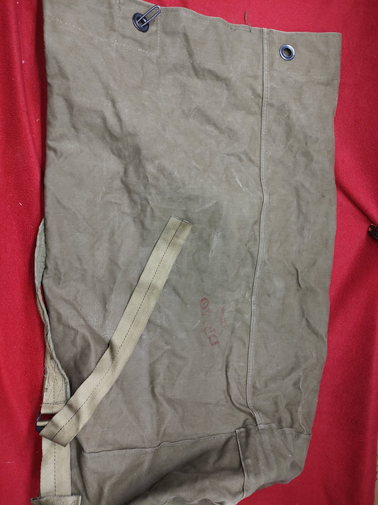 USED U.S Canvas O.D Green Sea/Duffle Bag Type II (BA03-13)