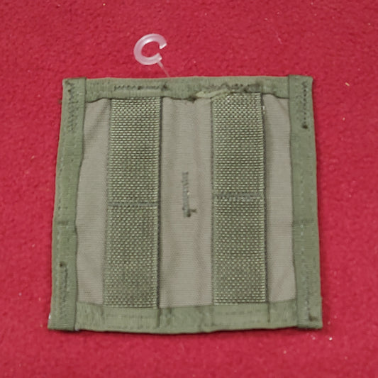 USED OD Green Molle Horizontal Pouch Adapter (aa04-29)