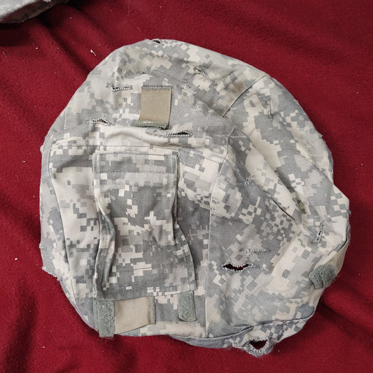USED US Army Digital Camo Helmet Covers Size Large/X-Large (BA13-BLK5)