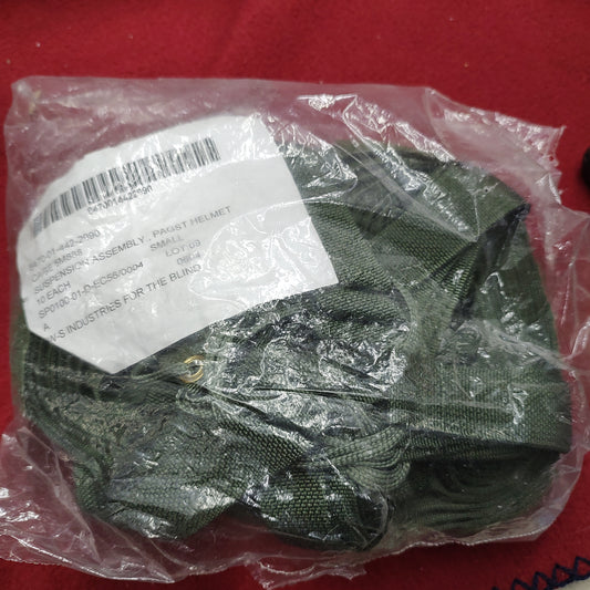Pack of 10 PASGT Suspension Straps Size Small (BA13-BLK10)