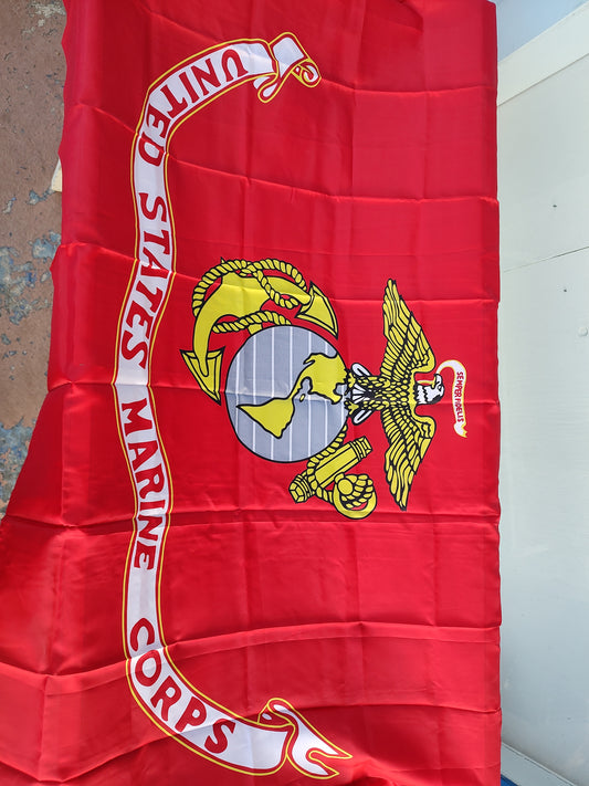 USMC 3'×5' Polyester Flag (eb11-15)