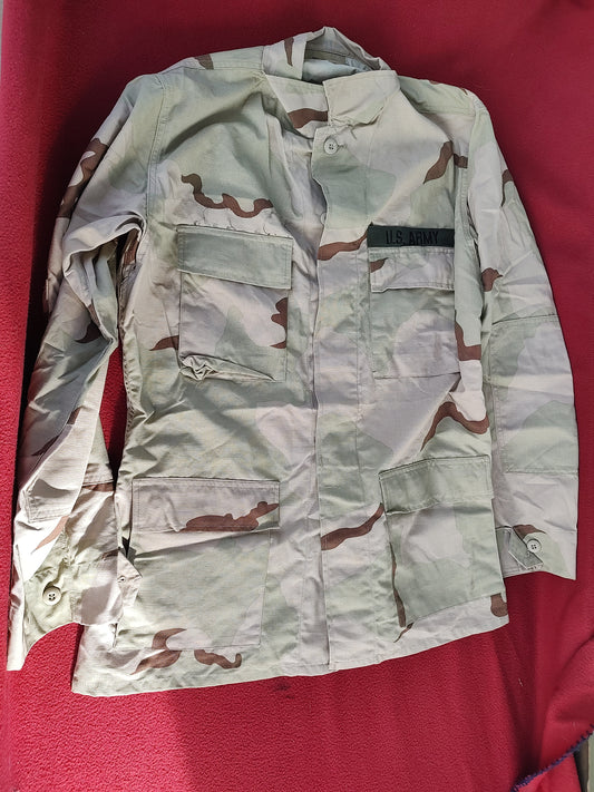 US Army DCU Desert Camo Blouse Size Medium Long (BB07-8)