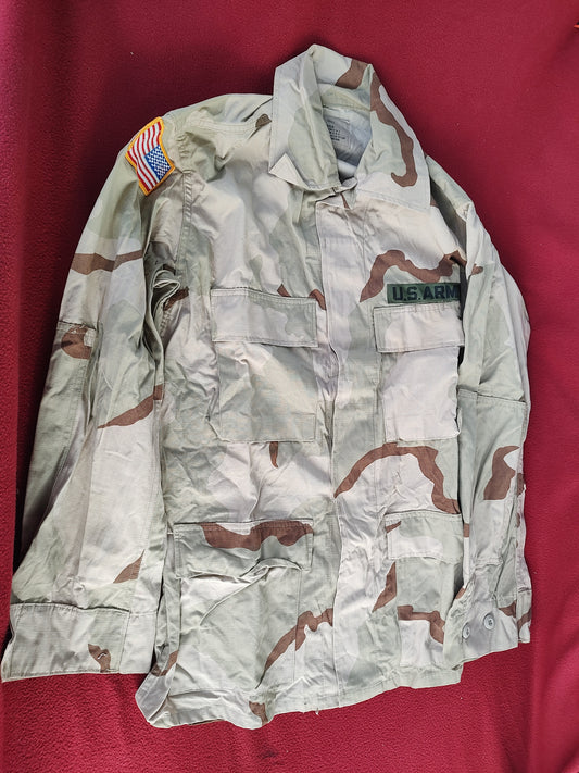 US Army DCU Desert Camo Blouse Size Small Regular (BB07-12)