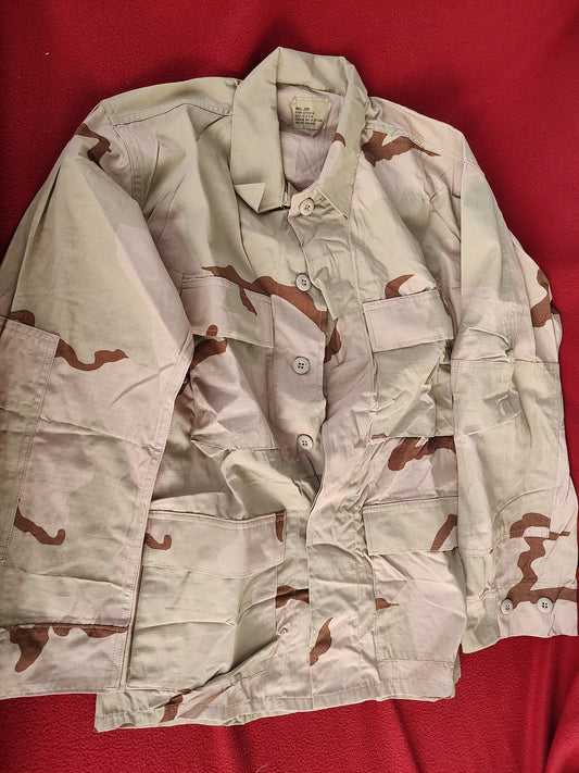 US Army DCU Desert Camo Blouse Size Small Short (BB07-25)