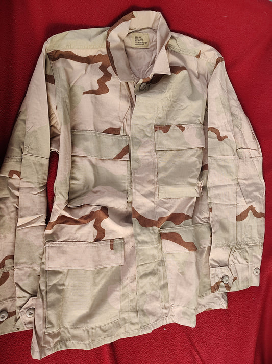 US Army DCU Desert Camo Blouse Size Small Short (BB07-27)