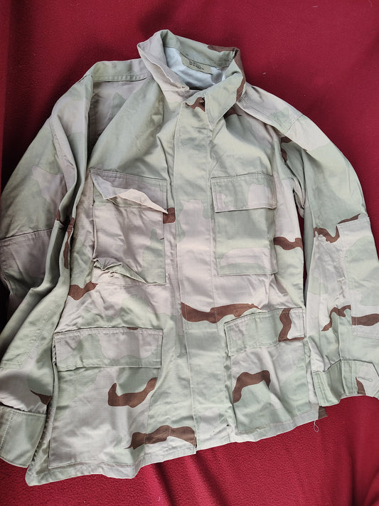 US Army DCU Desert Camo Blouse Size Small Short (BB07-33)