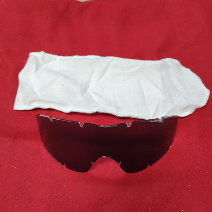 US Army ESS Replacement Lens Dark Smoke Ballistic Eye Protection Dust Wind Goggles (CL ab01-42)