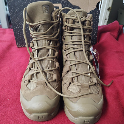 US Army 11.5M Solomon Quest 4D Coyote Goretex Ranger Boots *12g ws-8* (ab16-25Jun1)