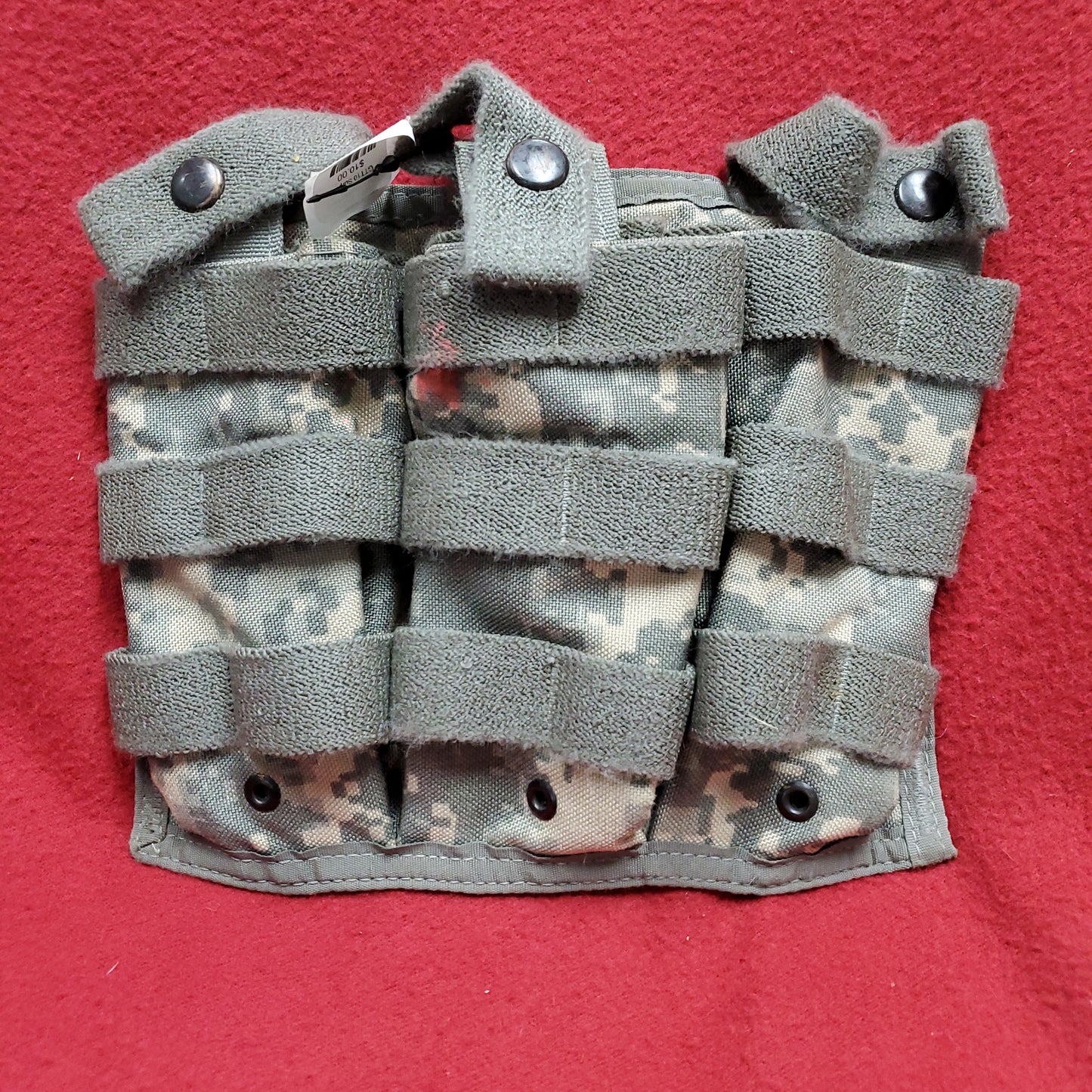 SPEC-OPS US Army Triple 3 Magazine Molle Pouch ACU UCP Used (fb12-g91)