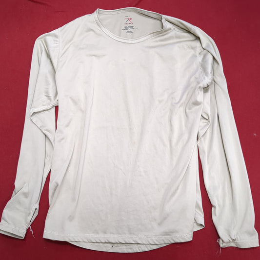 ROTHCO Small Silks Gen III Level 1 Cold Weather Top Shirt Sand (fa07-MH191)