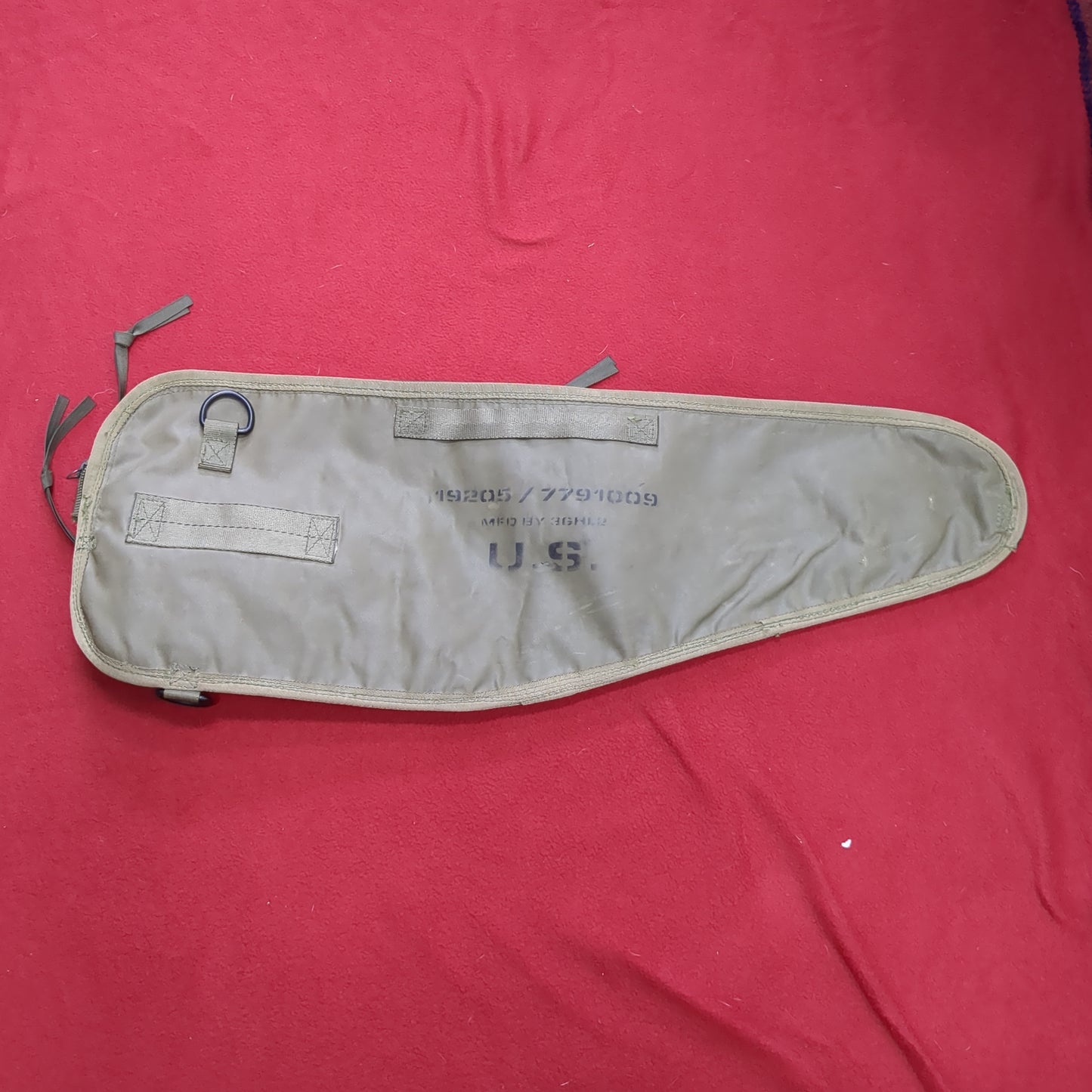 US Army Carrying Case Spare Barrel Bag Nylon Vinyl Water Resistant (BA04-MH257)