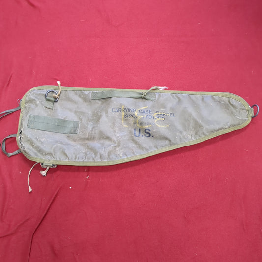 US Army Carrying Case Spare Barrel Bag Nylon Vinyl Water Resistant (BA04-MH265)