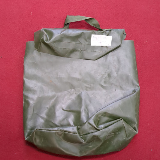 Vintage US Army Pamphlet Bag Assembly OD Vinyl Pouch 11676920 Excellent Condition (31o- da15-MH279)