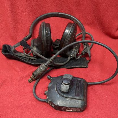 Racal Headset Mic H-387/VRC Intercom Sincgars Radio HMMWV M998 (fc02-MH399)