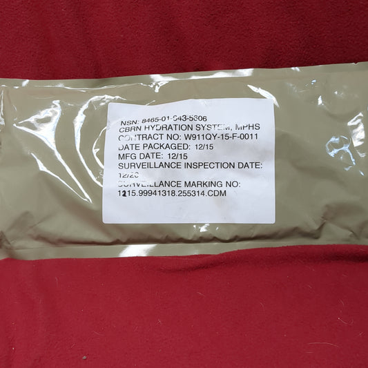 NOS US Army 100oz 3L MPHS Hydration Bladder CBRN Jlist US Army (BA04-MH424)