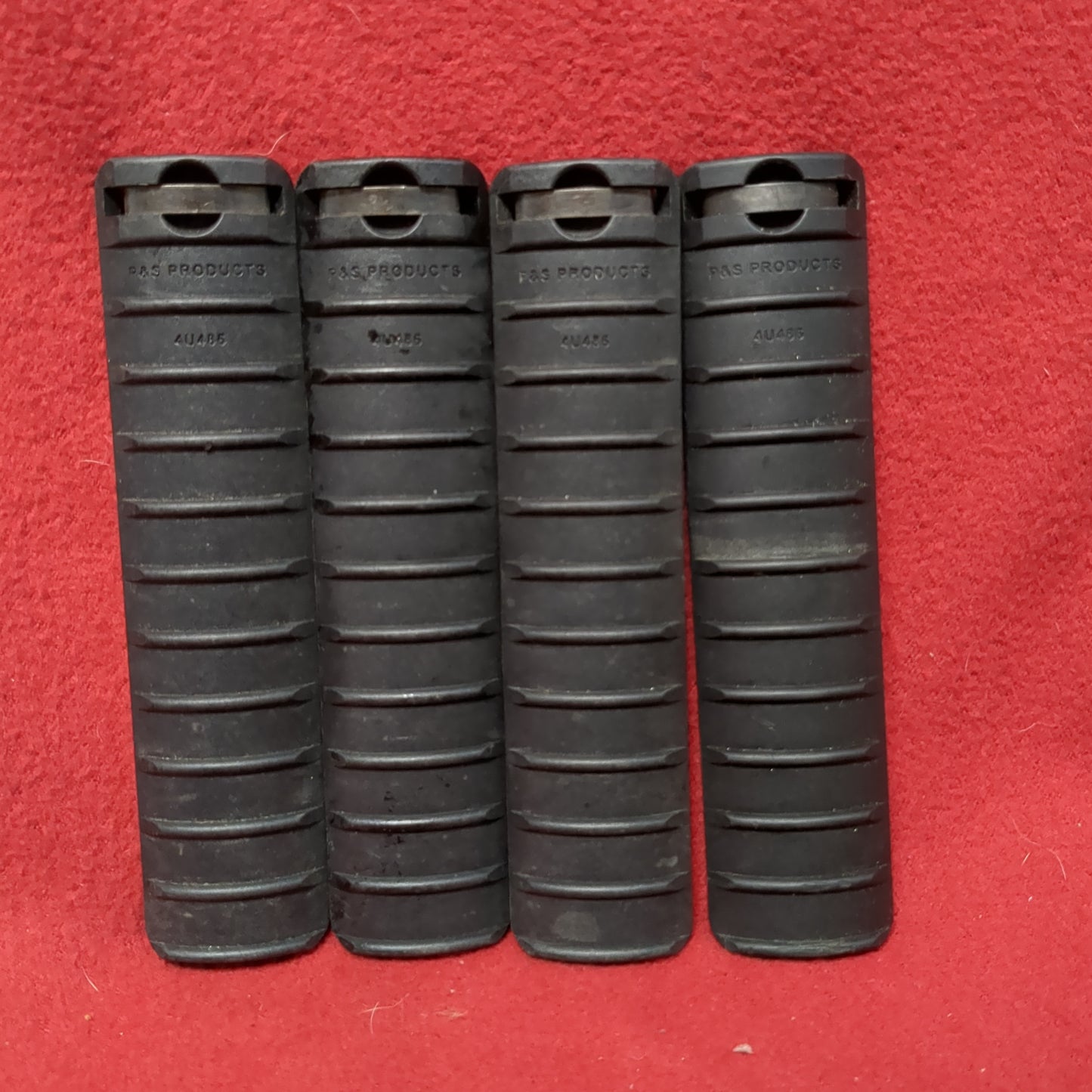 Lot of 4 - 11 Rib Rail Cover P&S PRODUCTS Excellent Condition (FB18-MH511)